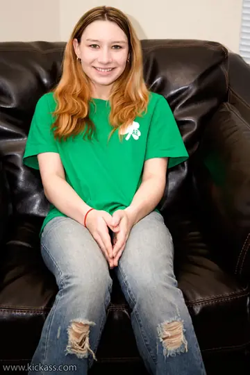 PAWG Strips Out of Her Jeans on a Leather Chair
