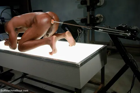 Two Men Kiss and Fuck with a Toy for Anal Play – photo 11 of 20