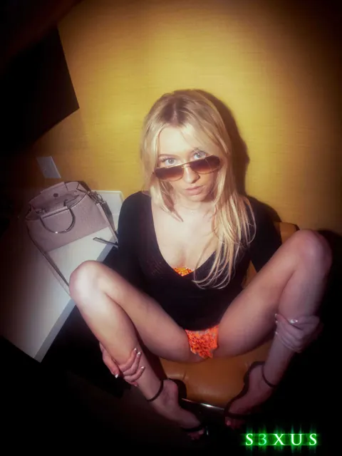 Skyler Storm: Blonde in Glasses and Skirt Rides a Big Cock – photo 3 of 15