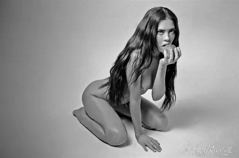 Sabina Rouge: Skinny Redhead Strips Nude and Shows Her Natural Tits – photo 13 of 20