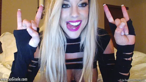 Xo Gisele: Thick Blonde MILF in Panties Spreads Her Legs Wide – photo 15 of 15
