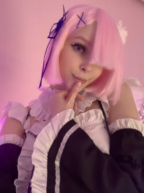 Kitty Gem: Blonde PAWG in a Maid Uniform Spreads Her Ass – photo 19 of 20