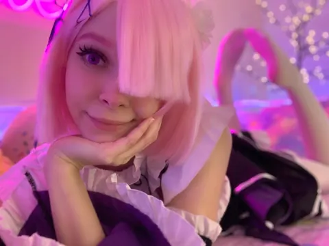 Kitty Gem: Blonde PAWG in a Maid Uniform Spreads Her Ass – photo 3 of 20