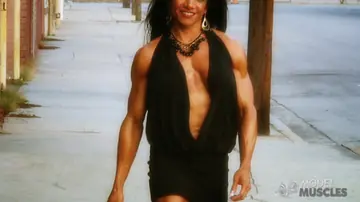 Petite Athletic Latina Flaunts Big Tits at the Gym and Outdoors