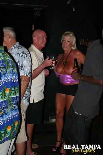 Tracy Lick – Tall Blonde MILF Takes Interracial Anal and a Creampie in Group Sex