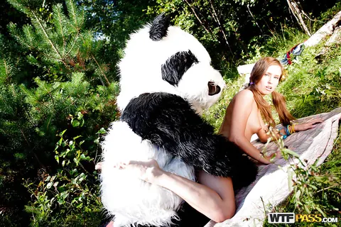 Woman Sucks Cock and Takes a Dildo in the Forest – photo 15 of 16
