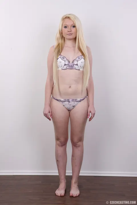 Blonde European PAWG Strips Naked and Spreads Her Legs – photo 6 of 20
