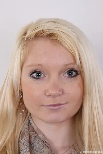 Blonde European PAWG Strips Naked and Spreads Her Legs