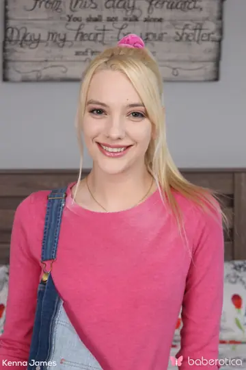 Blonde Strips Out of Her Uniform and Jeans to Stand Naked