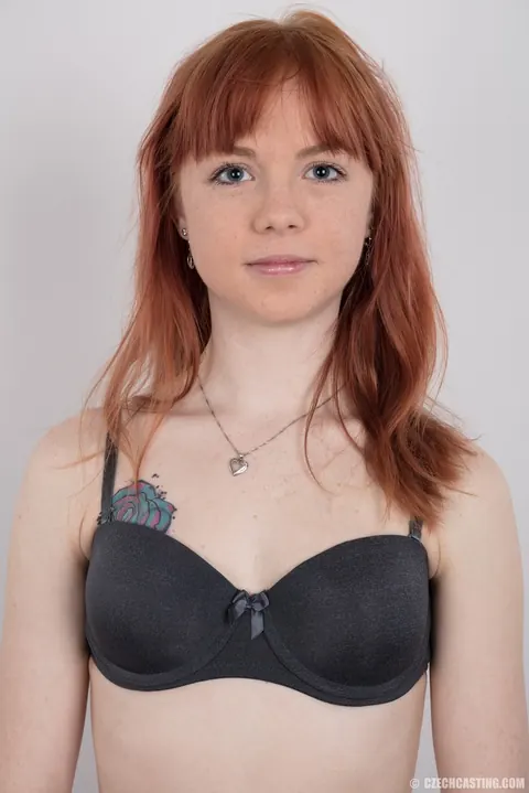 Czech Redhead Undresses and Poses Nude – photo 5 of 20