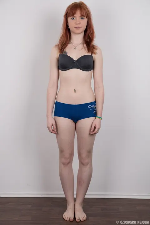 Czech Redhead Undresses and Poses Nude – photo 6 of 20