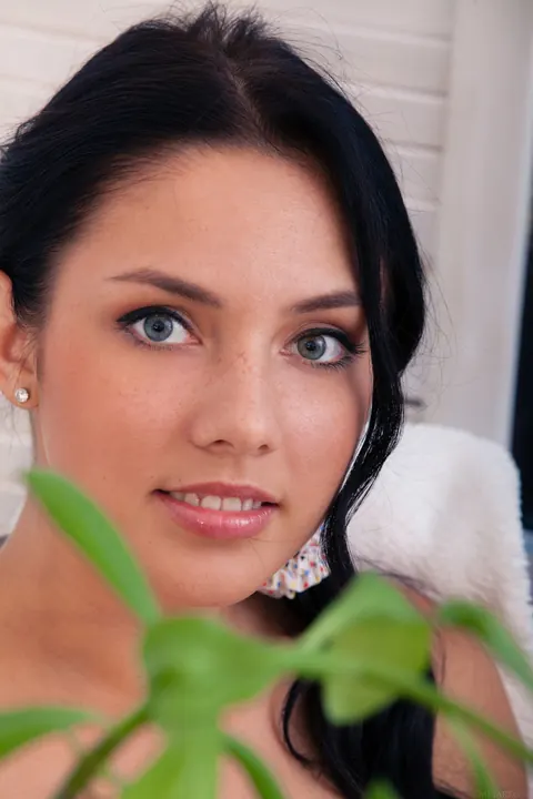 Kantata: Slim Brunette with Big Natural Tits Poses Nude – photo 3 of 21