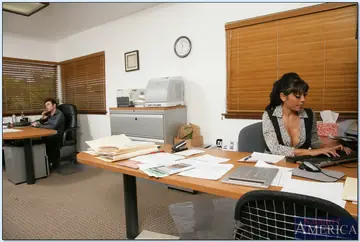 Priya Anjali Rai – Indian MILF with Enhanced Tits Takes Anal and Cowgirl in the Office