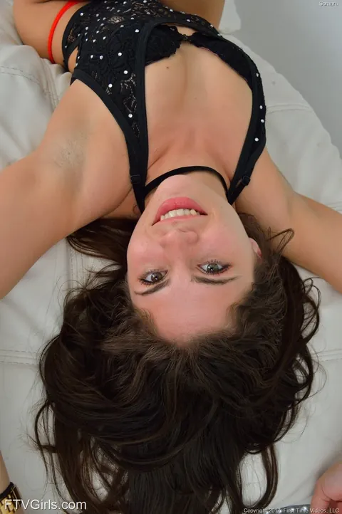Thick Woman in Lingerie, Heels and Socks Dildos Her Asshole – photo 7 of 16