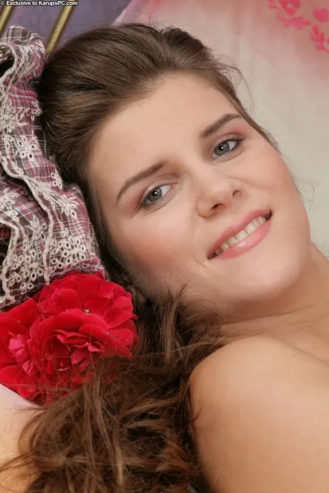 Brunette Undresses and Spreads Her Lovely Pussy – photo 20 of 21