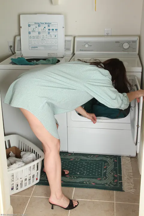 Celeste Carpenter: Mature Brunette MILF Fingers Herself in Panties – photo 1 of 20