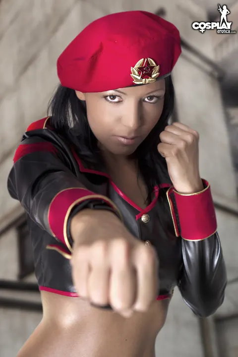 Mea Lee: Busty Latina Strips Out of Her Cosplay and Boots – photo 4 of 12
