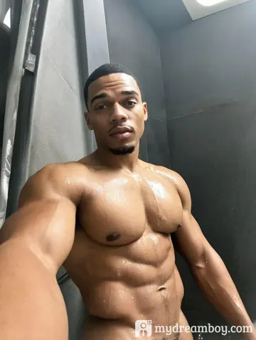 Man Poses Nude Outdoors and in the Bathroom