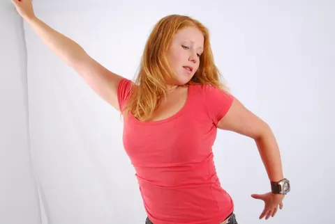 PAWG Redhead Poses Fully Clothed Showing Her Big Ass – photo 12 of 16