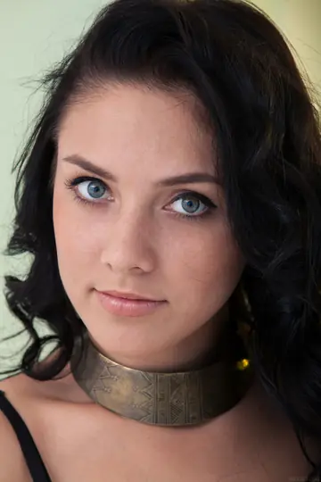 Kantata – Skinny Curly Brunette Pulls Panties Aside and Spreads Her Legs