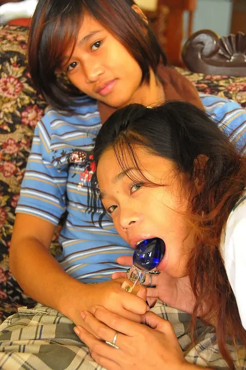 Asian Trans Woman Joins a Couple for a Threesome – photo 3 of 20