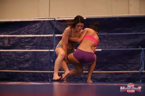Denise Sky: Two Hungarian Brunettes Wrestle, Finger and Lick Each Other – photo 6 of 21