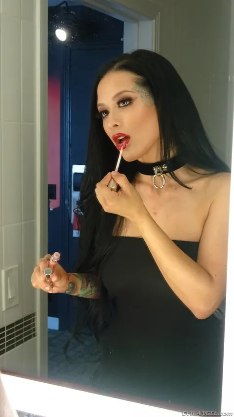 Katrina Jade: Busty Tattooed Brunette Takes Anal Doggy Style and a Creampie – photo 1 of 16