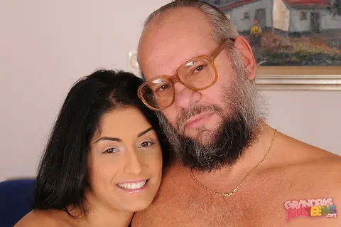 Izabella De Cruz: Skinny Brunette in Glasses Rides for a Creampie – photo 5 of 20
