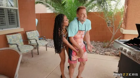 Kira Noir & Mary Moody: Ebony Brunette in a Skirt Enjoys Lesbian Sex – photo 1 of 20