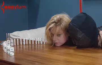 Lilly Ligotage – Busty Blonde Takes Anal in Bondage Threesome and Swaps Jizz