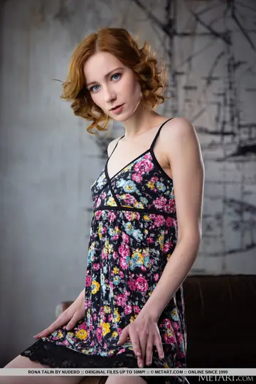 Tall European Redhead Strips Her Skirt and Spreads