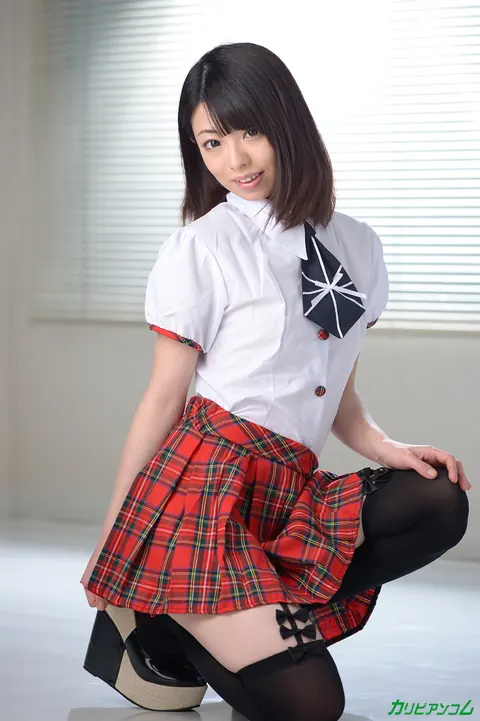 Amina Kiuchi: Petite Asian Brunette in Socks Gets Fucked and Creampied – photo 1 of 20