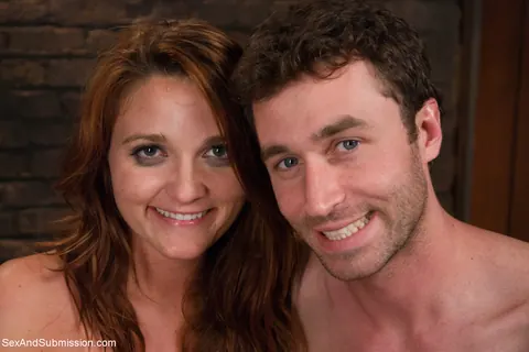 Kenzie Vaughn: Bound Tall Brunette Takes Anal Doggy Style and a Facial – photo 12 of 13