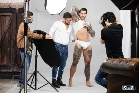 Two Men Suck Cock and Take Facials – photo 1 of 12