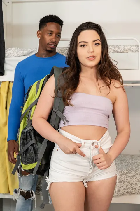 Ariana Van X: Thick Latina in Shorts Rides BBC and Takes It Doggy Style – photo 10 of 20
