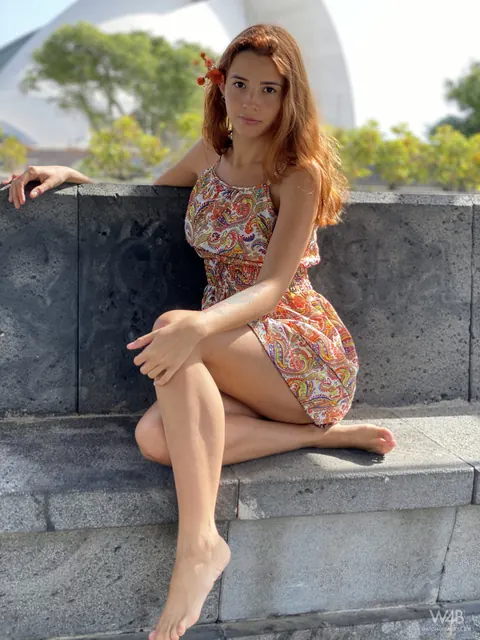 Agatha Vega: Latina in a Dress Strips to a Bikini by the Pool – photo 6 of 20