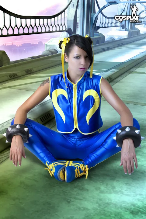 Brunette Strips Out of Her Cosplay Costume – photo 5 of 12
