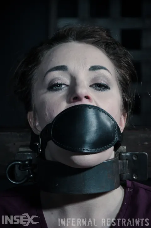Kate Kennedy: Blonde Restrained for Anal Sex and Kissing in Dungeon – photo 1 of 14