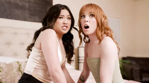 Lulu Chu & Whitney Wright: Tall Asian Lesbians Finger and Squirt – photo 1 of 20