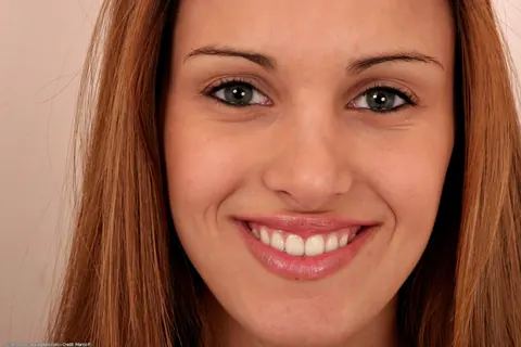 Andie Valentino: Slim Brunette with Big Natural Tits Spreads in Her Panties – photo 2 of 21
