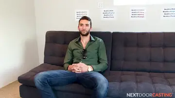 Man Fingers His Ass and Strokes His Cock to Cumshot