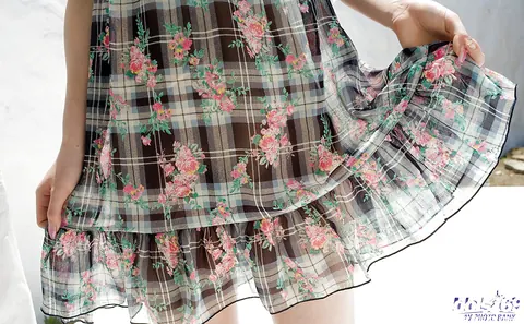 Miyu Nakai: Petite Japanese Brunette Strips Out of Her Skirt – photo 2 of 15