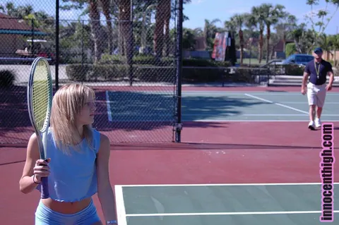 Lacie Capers: Blonde Woman Spreads Her Legs Outdoors – photo 4 of 17
