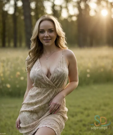 AI-Generated Woman Poses in Outfits Outdoors – photo 6 of 20