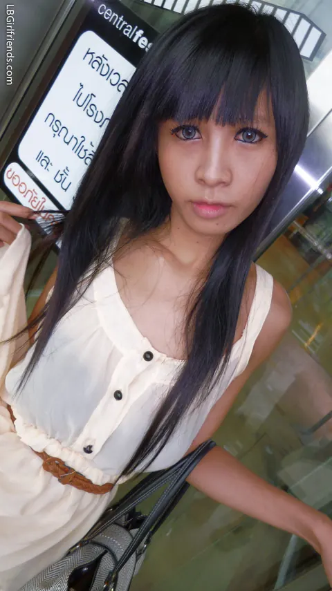 Petite Asian Trans Woman Poses Nude in a Public Place – photo 9 of 17