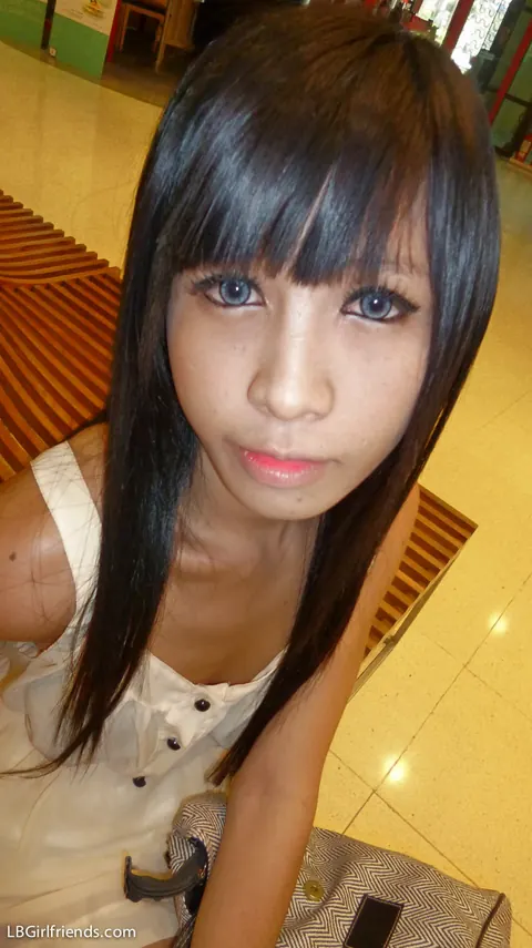 Petite Asian Trans Woman Poses Nude in a Public Place – photo 1 of 17