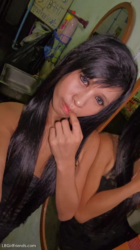 Petite Asian Trans Woman Poses Nude in a Public Place – photo 15 of 17