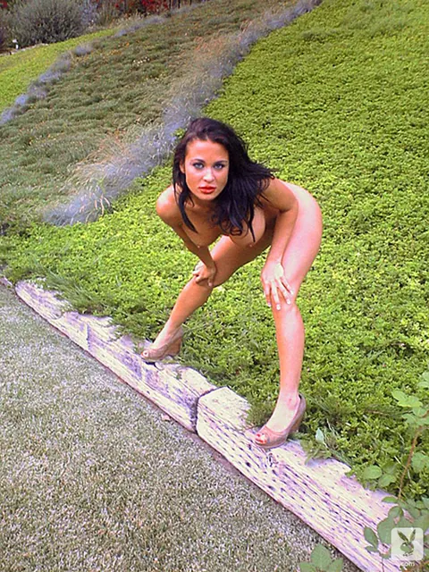 Jennifer Korbin: Slim Brunette MILFs Strip Out of Their Bikinis Outdoors – photo 7 of 16