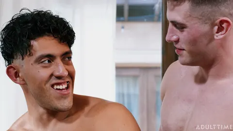 Two Men Kiss and Fuck in an Interracial Encounter – photo 21 of 21