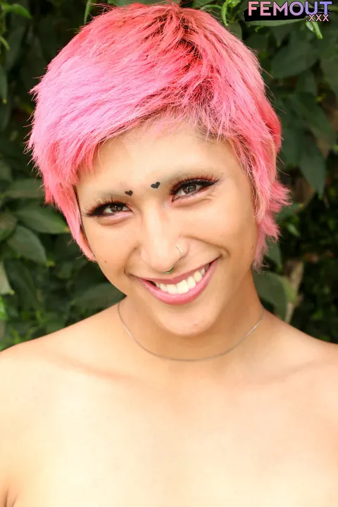 Trans Woman Pulls Her Bikini Bottom Aside and Spreads – photo 10 of 16